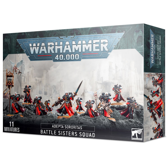 40k - Warhammer - Adepta Sororitas - Battle Sisters Squad