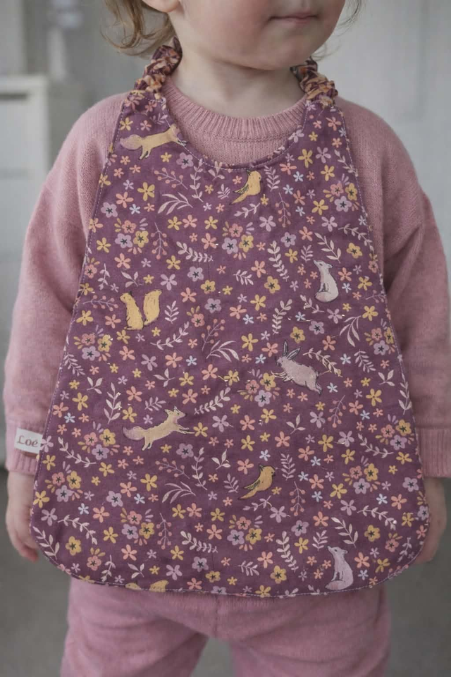 Serviette élastiquée animaux foret