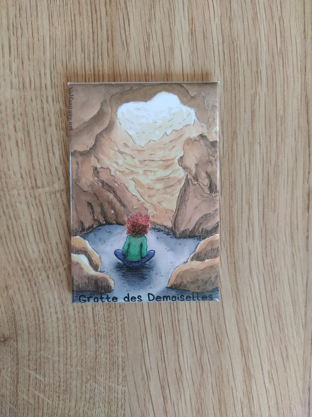 Magnet "Grotte des Demoiselles" 7,8 x 5,3cm
