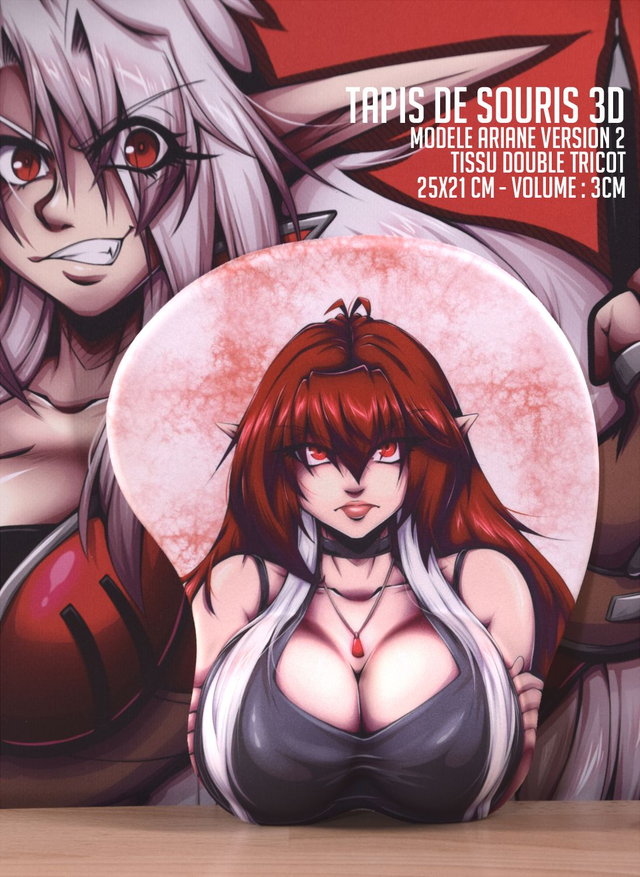 Tapis de souris 3D - Ariane V2