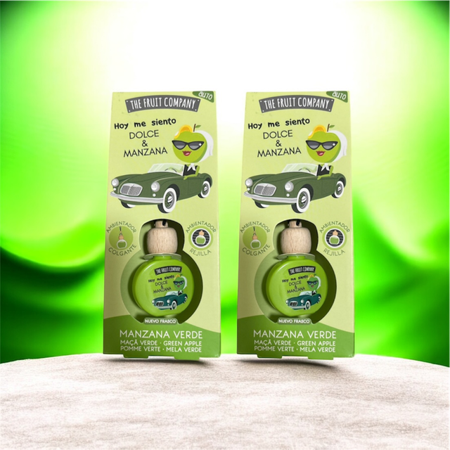 Désodorisant voiture pomme X2