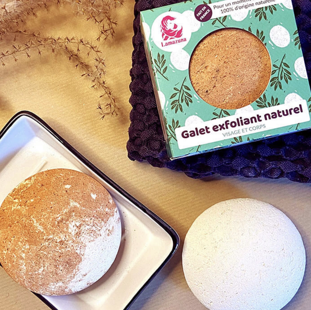 Galet Exfoliant Naturel Visage et Corps - Lamazuna
