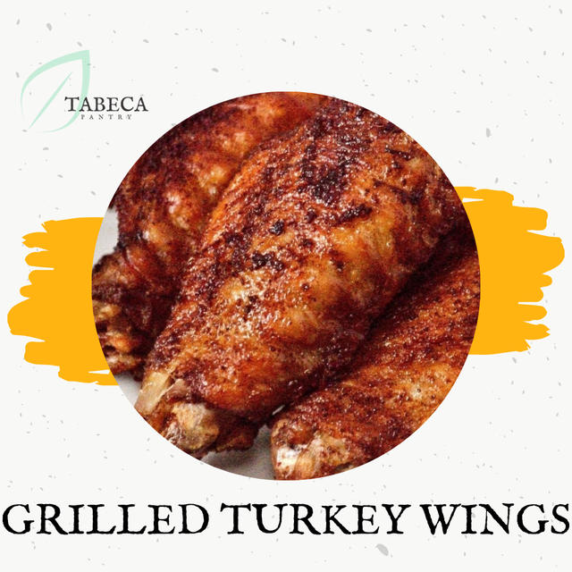 Grilled Turkey Wings (Whole)