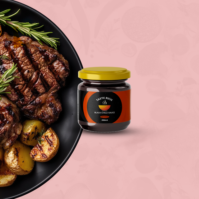 Black Chilli Sauce - Inferno 🌶️🌶️🌶️🌶️🌶️