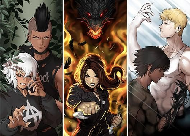 Lot de cartes des personnages des Hurlements d'Automne 