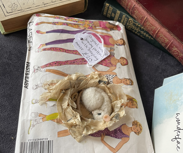 Sewing Pattern Mouse