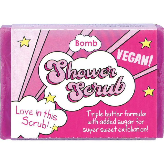 Love in this Scrub Solid Shower Scrub