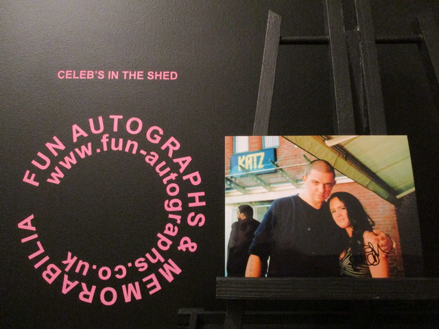 Cassey J Morris Authentic Autographed 6x4.5 Our Facing Photograph (A)