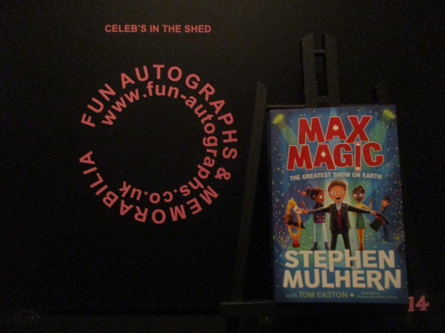 Stephen Mulhern 'Max Magic The Greatest Show On Earth' Authentic Autographed Paperback Book (14)
