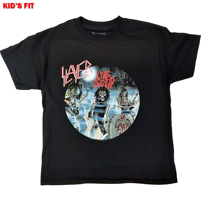 Slayer, Live Undead. Size 12-13 Years