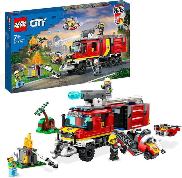 LEGO® City 60374 Einsatzleitwagen der Feuerwehr