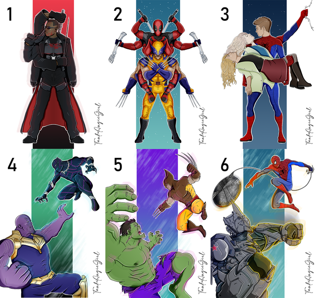 Collection Marvel - Planche 6