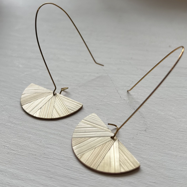 BO demi-rond paille naturelle