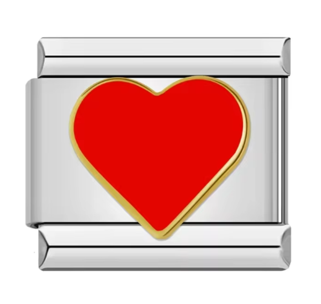 Charm Corazón Rojo