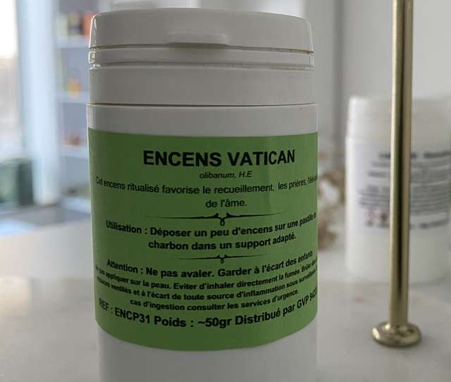 Encens Vatican 