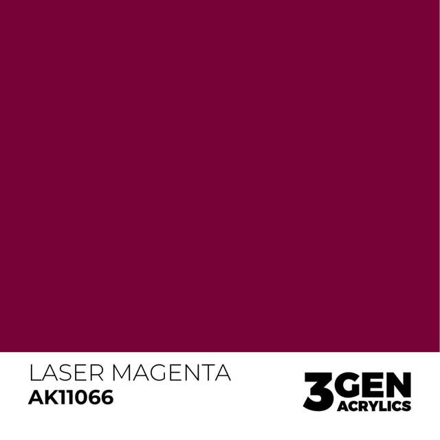 3rd Gen. Acrylics 66 Laser Magenta