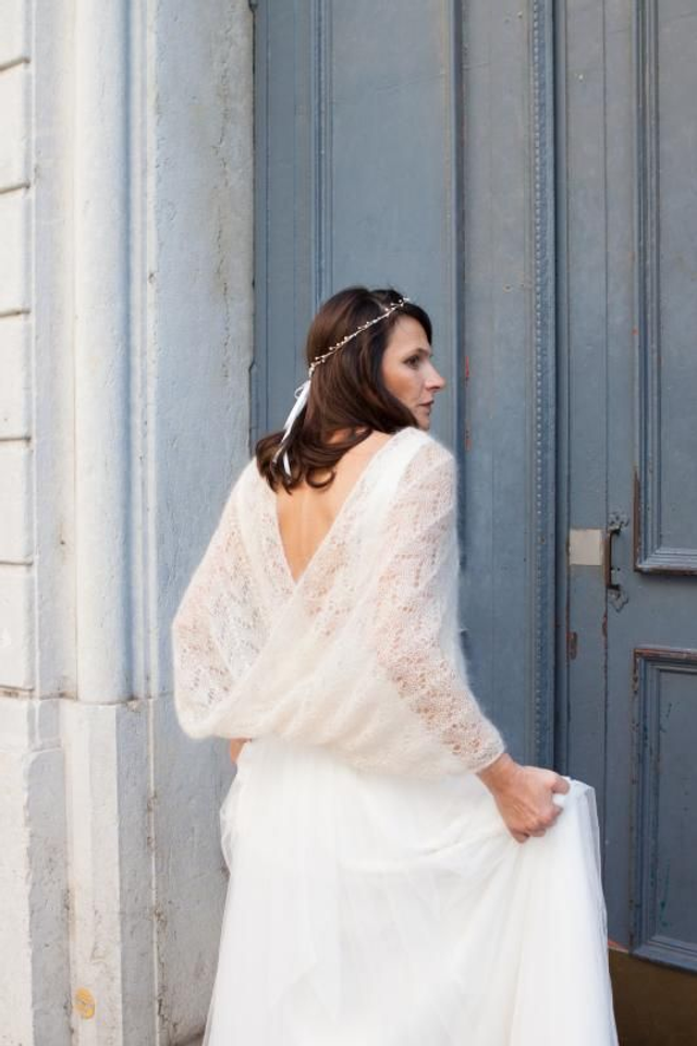 Snood Mariée - Fiche Tricot 