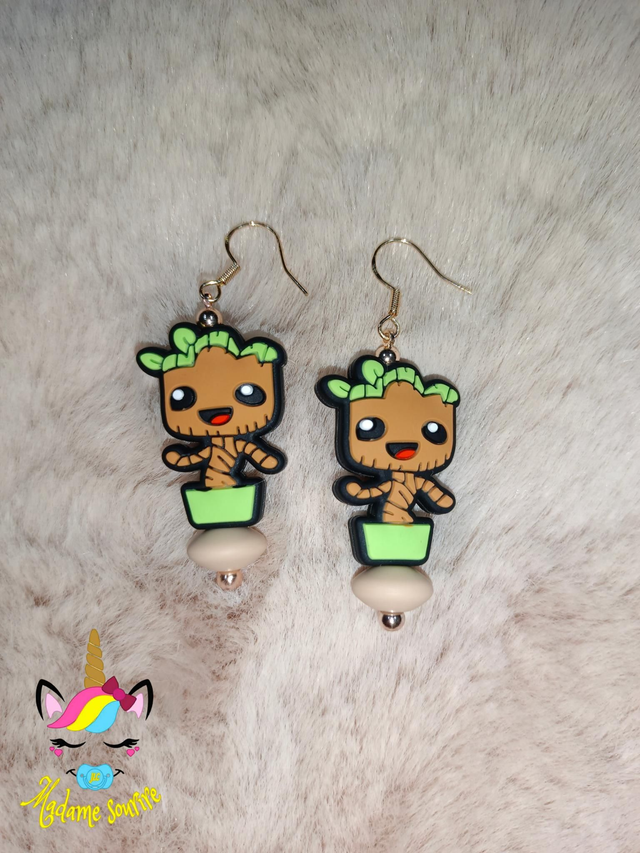 Boucles d'oreilles Groo