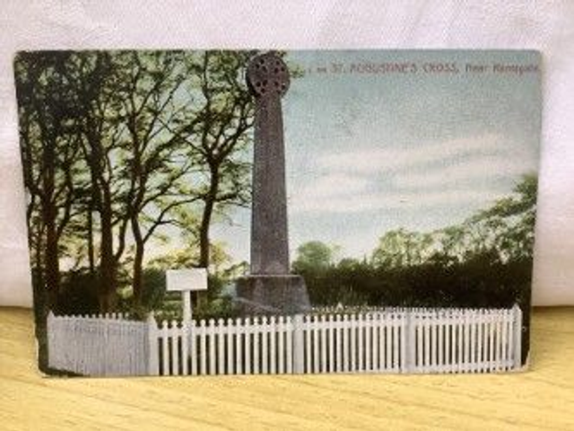 St. Augustine's Cross near Ramsgate, Kent, Posted 1913 Pictorchrom Postcard. Our Ref No. R163 £2.50
