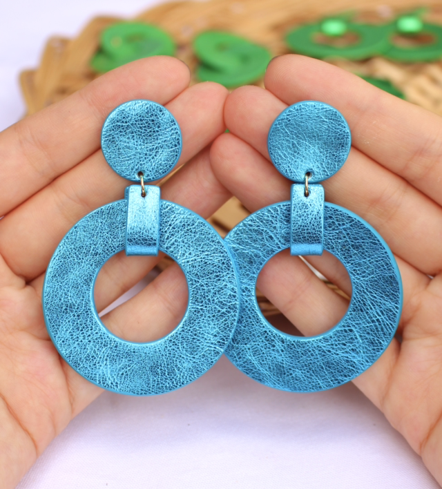 Pippa • bleu métallisé 