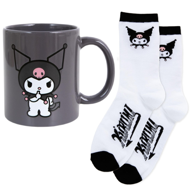 Hello Kitty: Kuromi Mug &amp; Sock Set
