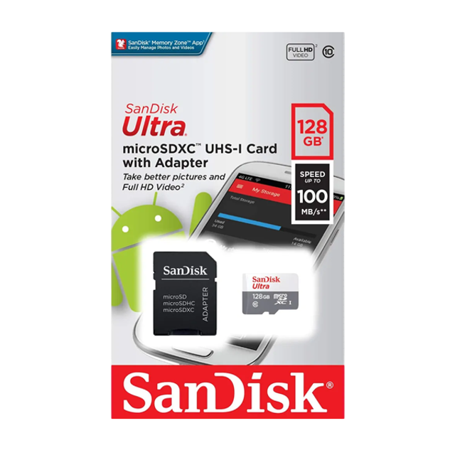 SanDisk Ultra / Micro Sd Sandisk UHS-128gb