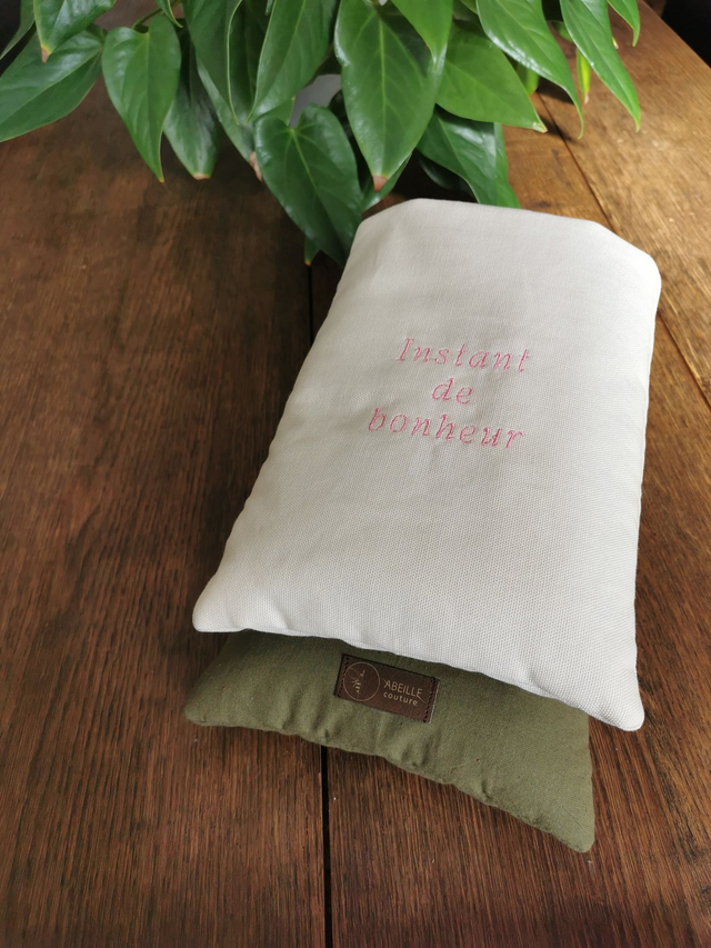  🌸 Pochette à livre - Instant de bonheur