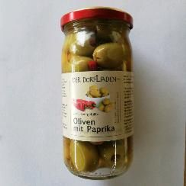 Oliven mit Paprika