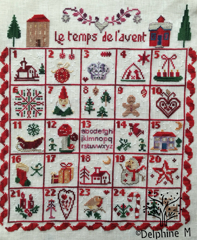 Grille Le Temps De L’avent