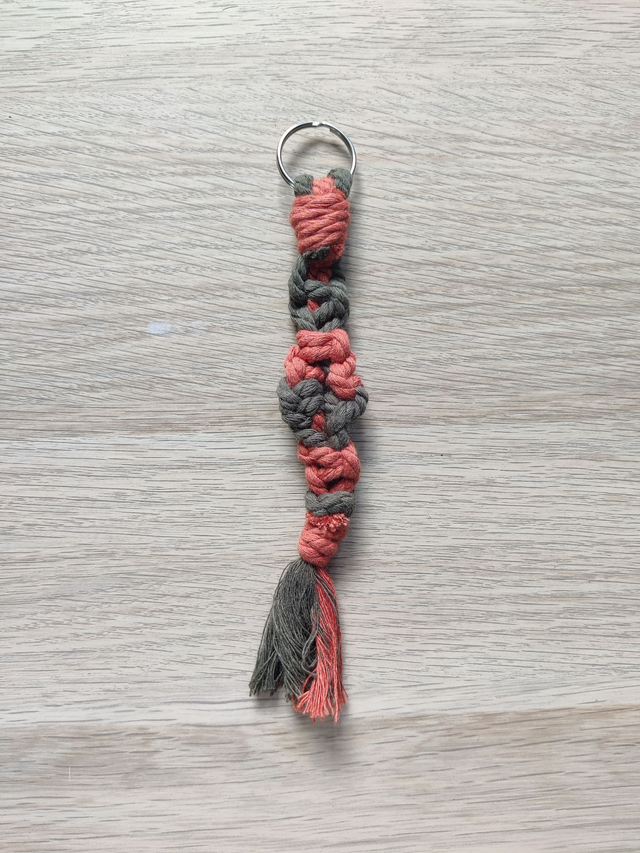 Porte-clés - Zéro déchet - Rouille et kaki