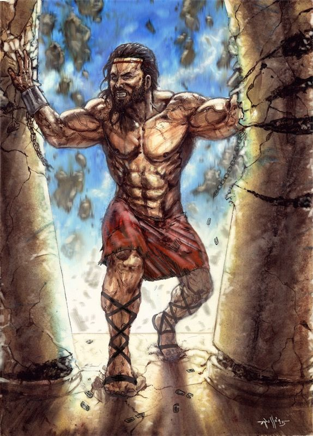 SANSONE CON LE COLONNE