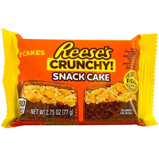 Reese&#039;s Crunchy Snack Cake (77g)