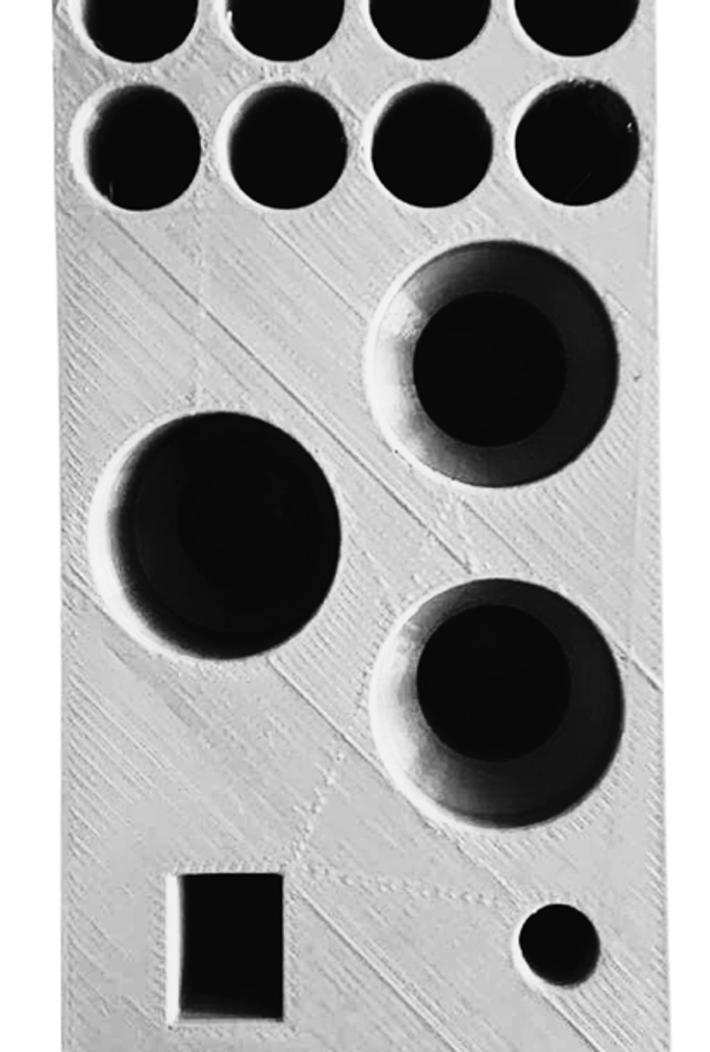 White MEDIUM Scan n Cut accessories tool holder 