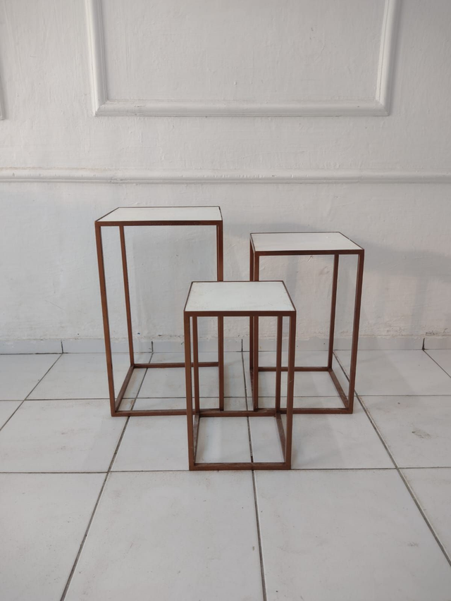 KIT MESA ROSE GOLD- LOCAÇÃO 