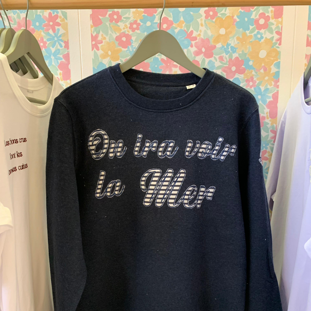 Pull "On ira voir la mer" Taille M