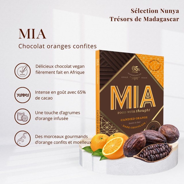 Chocolat noir à l'orange - Mia