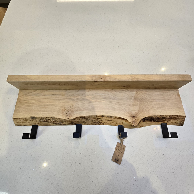 Shelved Ash coat hooks