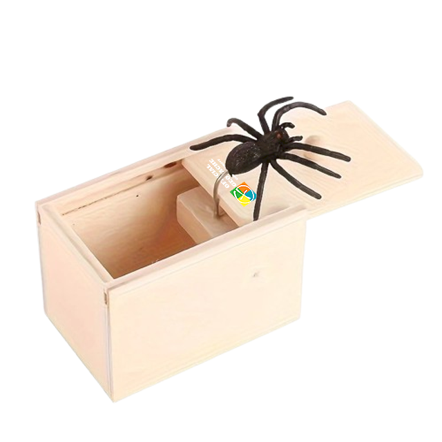 Cache araignée surprise