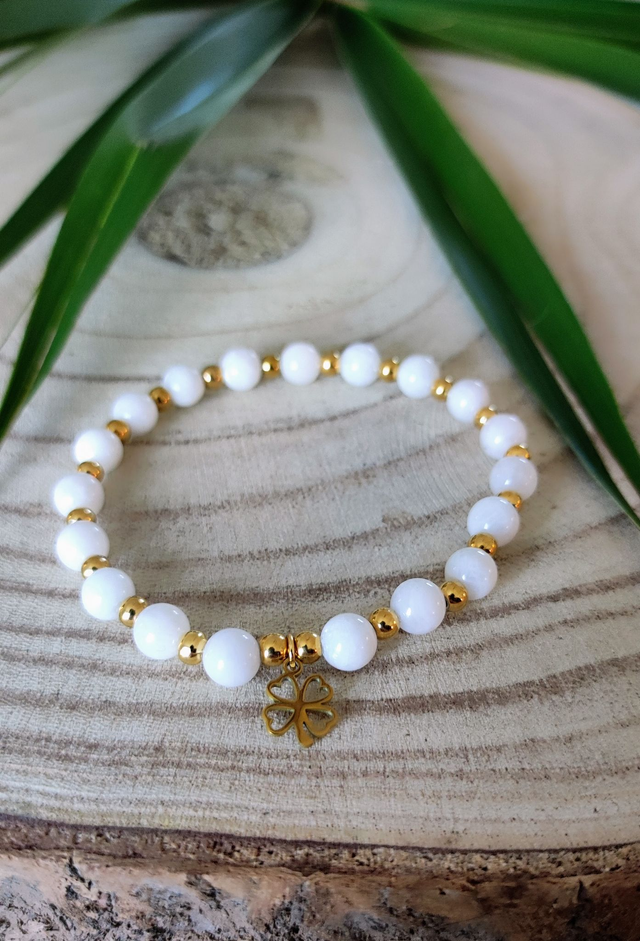 Bracelet "Intuition et Féminité" Pierre de Lune