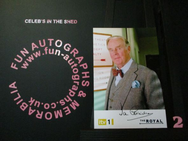 Ian Carmichael (TJ Middleditch) Original Pre-Print Yellow The Royal 6x4 Cast Card (2)