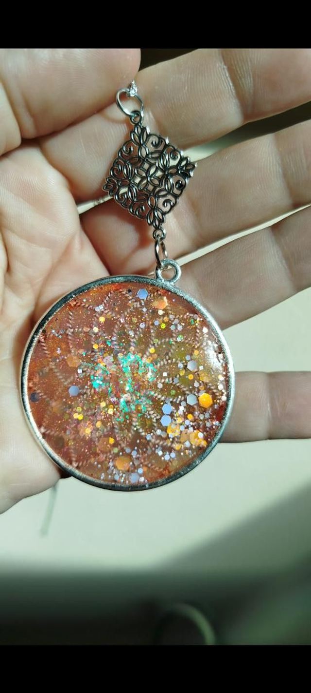 Pendentif Fleur de Feu