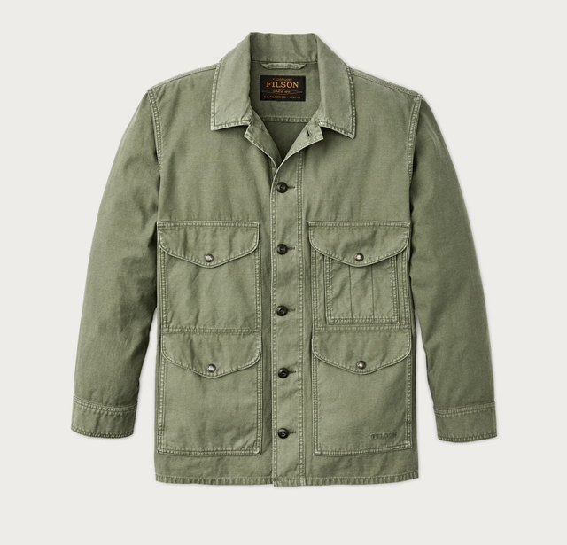 Filson Field Cruiser Jacket Washed Fatigue Green 