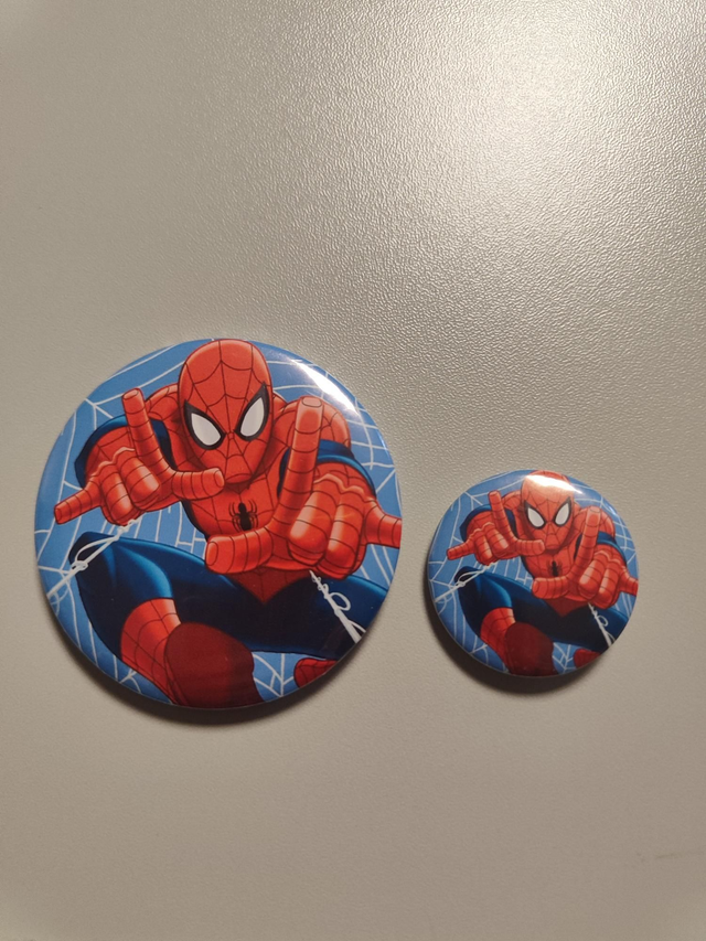 Spiderman Button