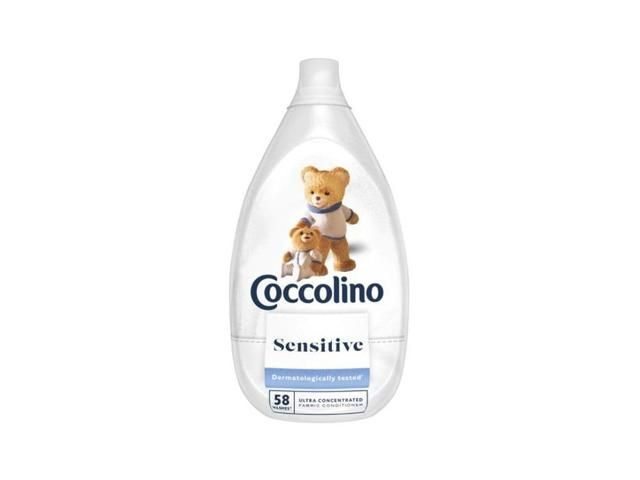 Coccolino Ultimate Care Sensitive Pure 870 Ml - 58 Mosás