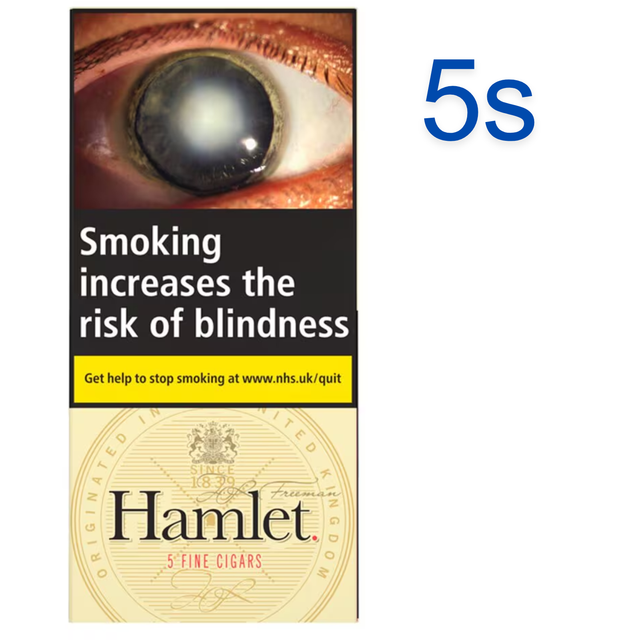 Hamlet Fine Cigars, 5s