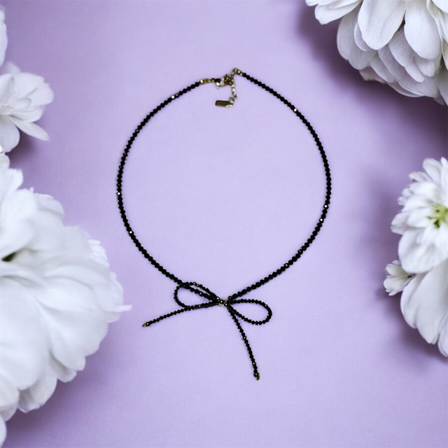 Kokardka Spinel złota 