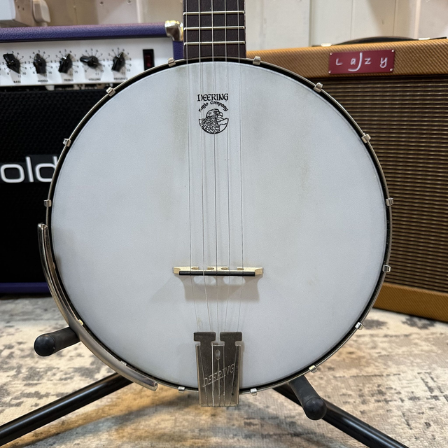 Deering Goodtime Open Back Banjo with Bag