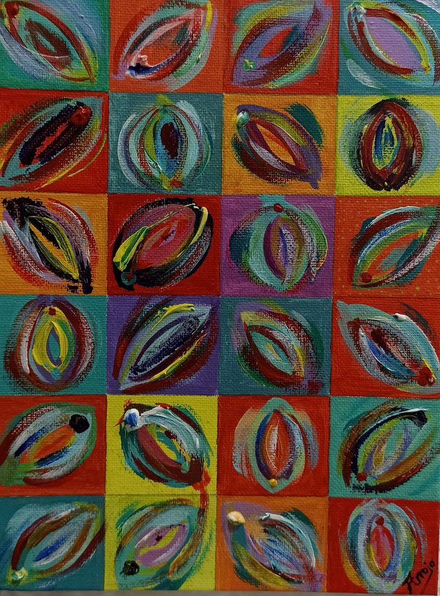 SERIE FLORES DE LA VIDA 4