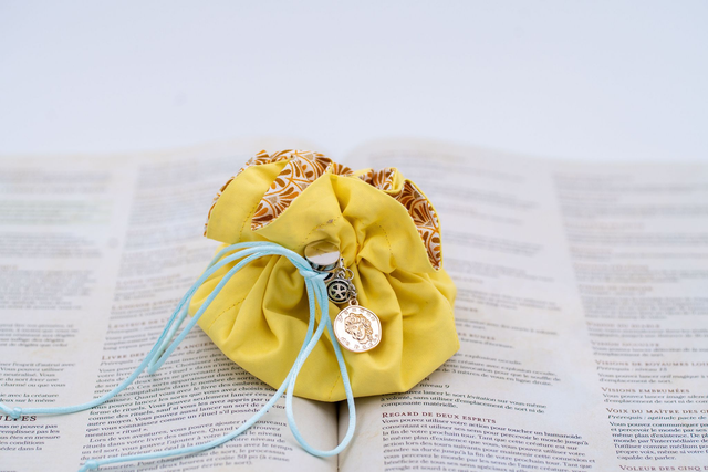 Smiley day - FCG inspired dice bag