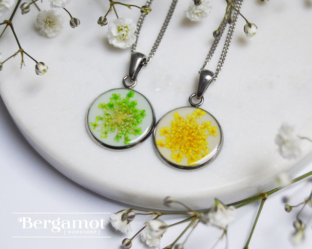 Silver Flower Necklace